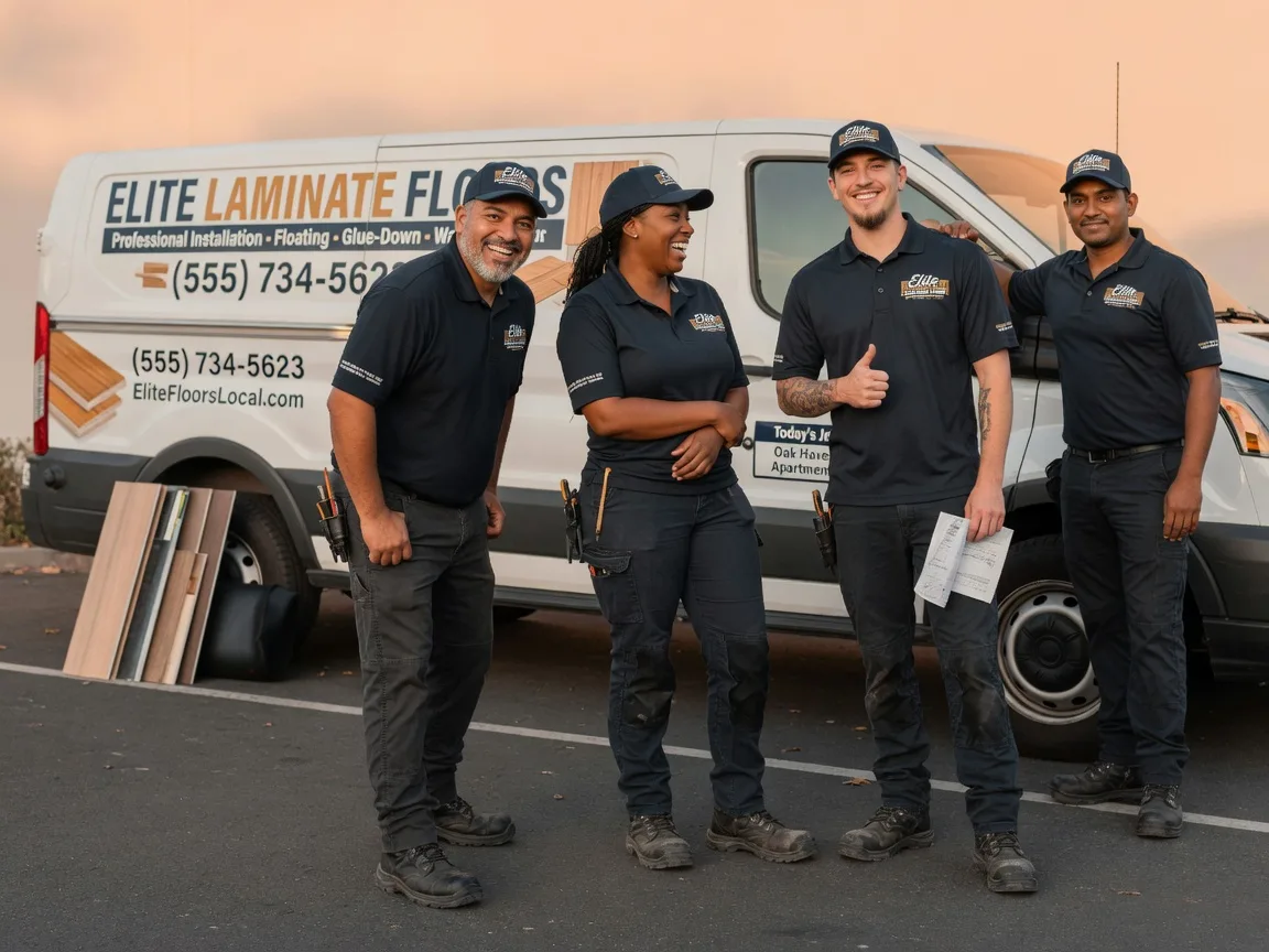 Laminate flooring installation company in Berkey, OH